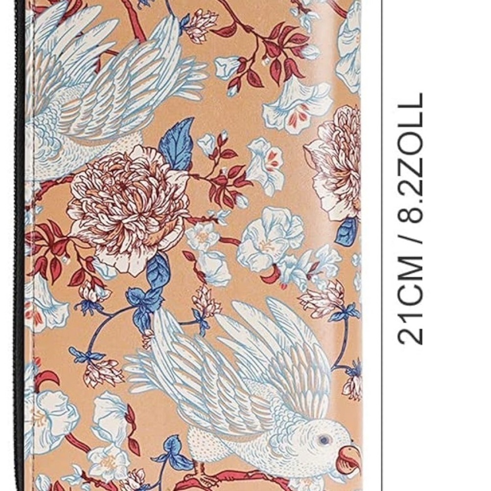 Forever Young Floral Parrot Wallet NWT - Picture 5 of 6